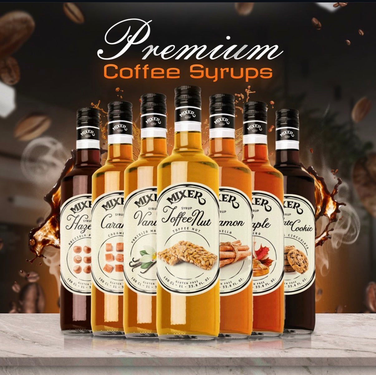 Premium sirupi za kave