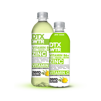 DTX Vitaminska voda Limona & Bezeg, cink & vitamin C