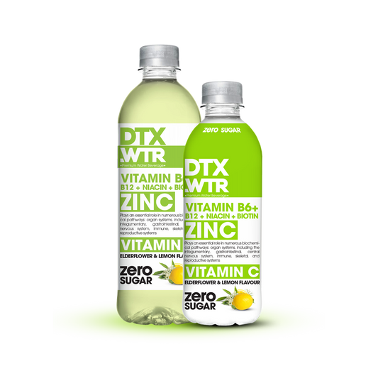 DTX Vitaminska voda Limona & Bezeg, cink & vitamin C