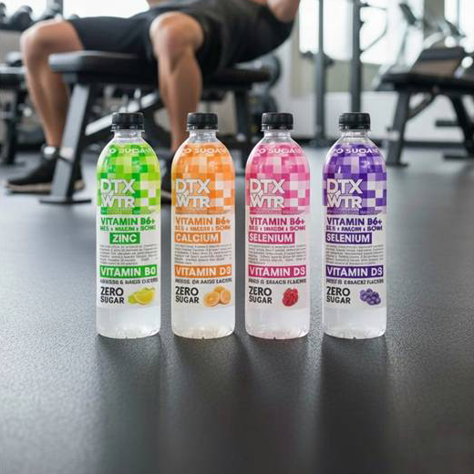 DTX Vitaminska voda - Paket različnih okusov