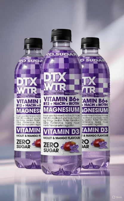 DTX Vitaminska voda - Paket različnih okusov