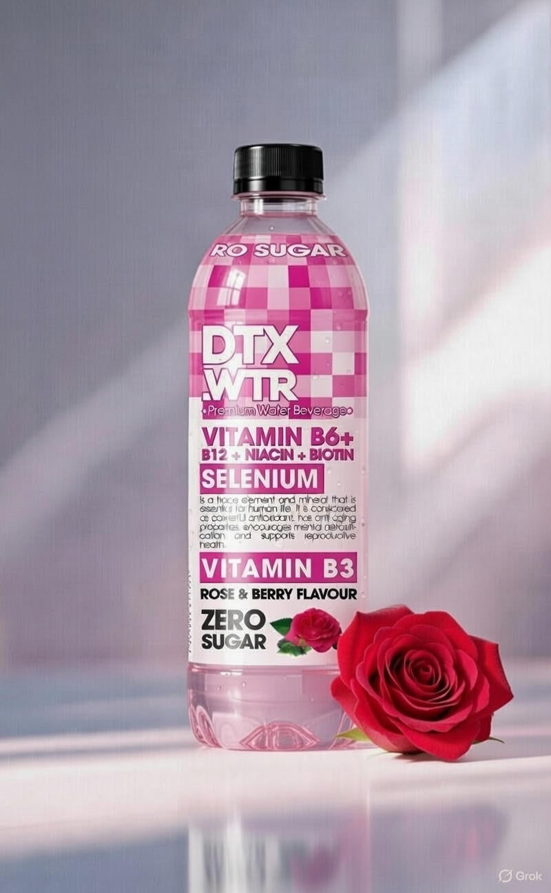 DTX Vitaminska voda - Paket različnih okusov